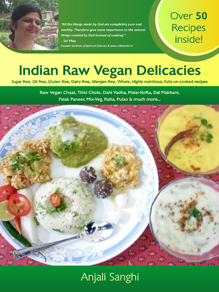 Raw Vegan Indian | PDF | Chutney | Indian Cuisine