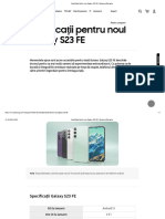 Specificații Pentru Noul Galaxy S23 FE - Samsung Romania