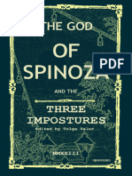 The God of Spinoza and The Three Impostures (Tolga Yalur, Unbugged 2023)
