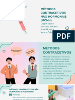 Métodos Contracetivos Não Hormonais (MCNH)