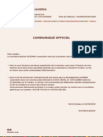 Communiqué N°04