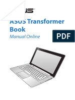 ASUS TX300CA-DH71 Ultrabook Manual - Spanish