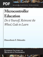 Microcontroller Education: Do It Yourself, Reinvent The Wheel, Code To Learn