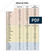 IRREGULAR VERBS