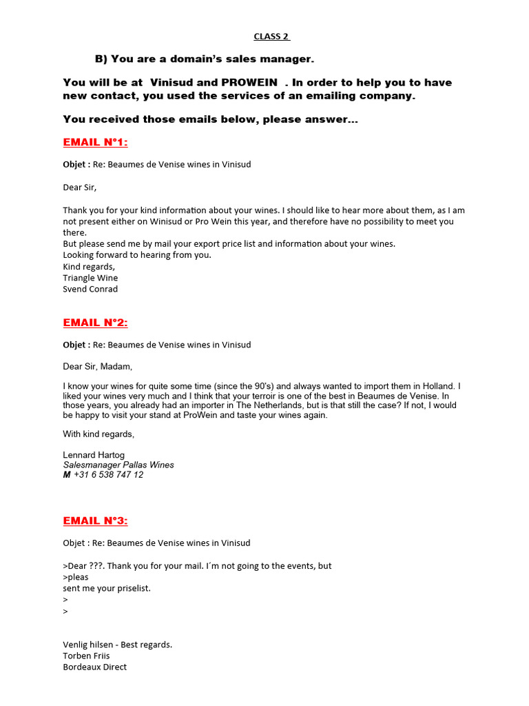 Class 2 | PDF