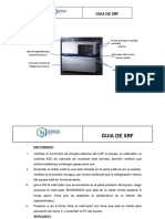 Guia de XRF: Puerta Principal y Bandeja Corrediza