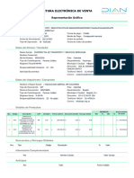 Factura Electrónica de Venta: Representación Gráfica