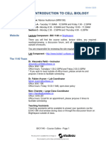 Bio1140 Course Plan Pettit Winter 2020