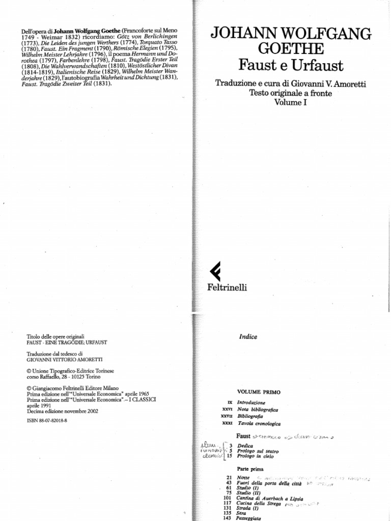 J.W. Goethe - Faust | PDF