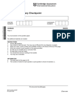 Science 0846 April 2022 Paper 2 Question PDF