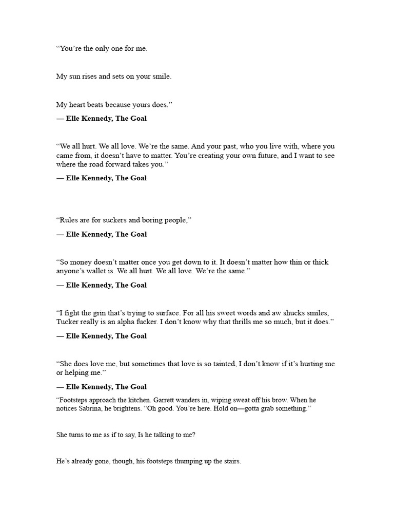 The goal pdf