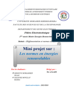 Mini Projet (Les Normes)