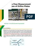 Wet Gas Flow Measurement by Means of Orifice Plates