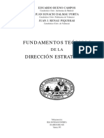 Lectura 1. Bueno Campos Et Al (1993) Fundamento Teóricos de La Dirección Estratégica - Unlocked
