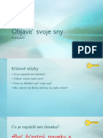 1.3 Objaviť Svoje Sny Žiak