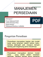 Manajemen Persediaan