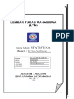 LTM Statistika (3) - Imam Muhajirin - 19210260