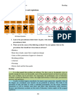 Laboratory Safety Issues and Regulations