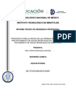 Reuso de Las Arenas Obtenidas Del Pretratamiento de Aguas Residuales