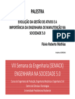 VIII SEMACK - Evolução Da Gestão de Ativos Na Sociedade 5.0 (2022)