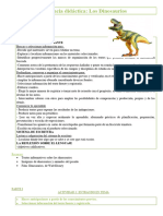 2-Secuencia Didáctica Los Dinosaurios