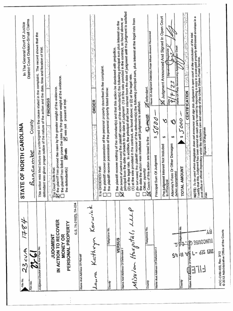 Kerzwick lawsuit pdf