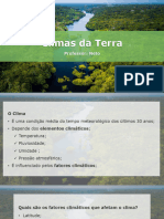 Climas Da Terra: Professor: Neto