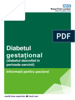 Gestational Diabetes Leaflet Romanian 210305