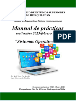 Manual de Practicas - Sistemas Operativos I
