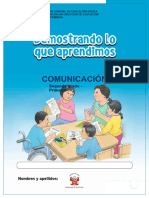 Kit de Evaluación Salida 2 Demostrando Lo Que Aprendimos Comunicación, Tercer Trimestre, - Segundo Grado - Primaria