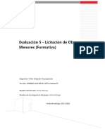 Evaluación 5 - Licitación de Obras Menores (Formativa) Gabriel Monge