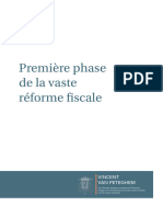 Eerste Fase Bredere Fiscale Hervorming FR