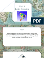 Latin America Sketch Map