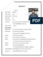 Jitendra Pal BioData