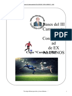 Bases Del IIi Campeonato de Ex Alumnos 2023