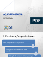 Slide Ação Monitória