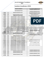 Calendario Académico 2024