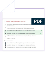 Evaluacion de Estereoquímica - Química Orgánica 1 UNMSM