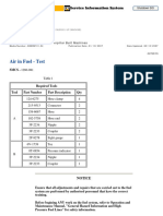 Air in Fuel - Test