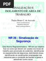 014 - Sinalização e Isolamento de Area de Trabalho