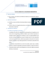 Módulo Xii La Política Criminal en El Marco de La Seguridad Democrática