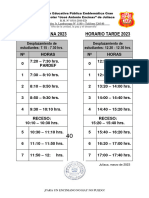 HORARIO TURNO MAÑANA y TARDE 2023 - Editado