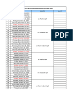 Jadwal Oncall Neurologi Desember2023