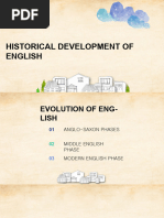 Historical Development of English