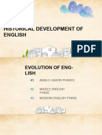 Historical Development of English