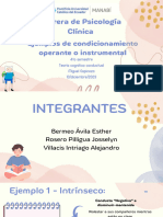 Condicionamiento Operante - Bermeo Ávila Esther Rosero Pilligua Josselyn Villacís Intriago Alejandro