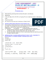 Principles of Metallurgy - II - Hta - Key