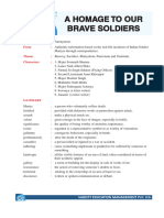 CBSE Class VII English Prose-8 A Homage To Our Brave Soldiers