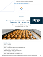 What Are TACCP and VACCP - How They Work The Importance
