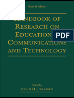 Handbook of Research On Educational Communications and Technology